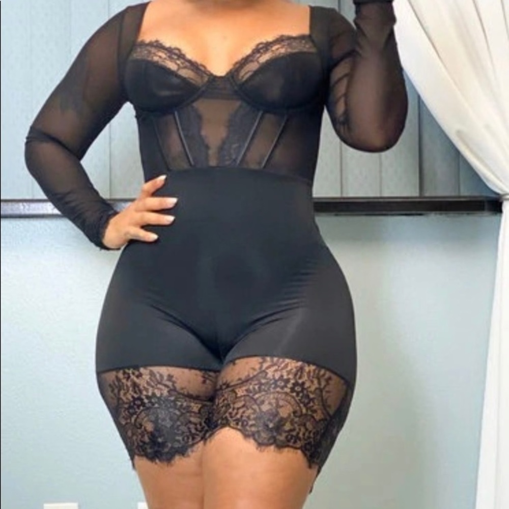 Lace romper
